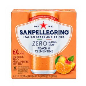 Sanpellegrino Zero Peach Clementine (6X330ML)