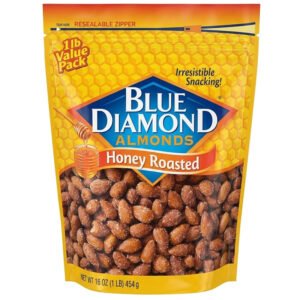 Blue Diamond Almonds Honey Roasted (454G)