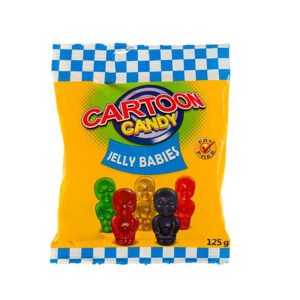 Cartoon Candy - Jelly Babies (125G)