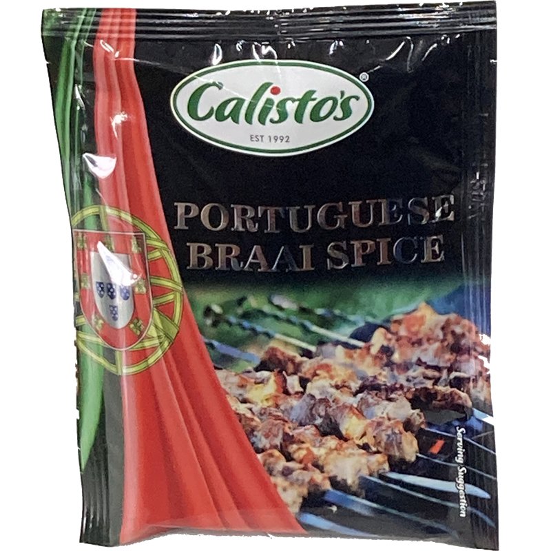 Calistos Portuguese Braai Spice 50G Best Before