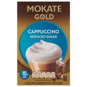 Mokate - Cappuccino Reduced Sugar (10X18G)
