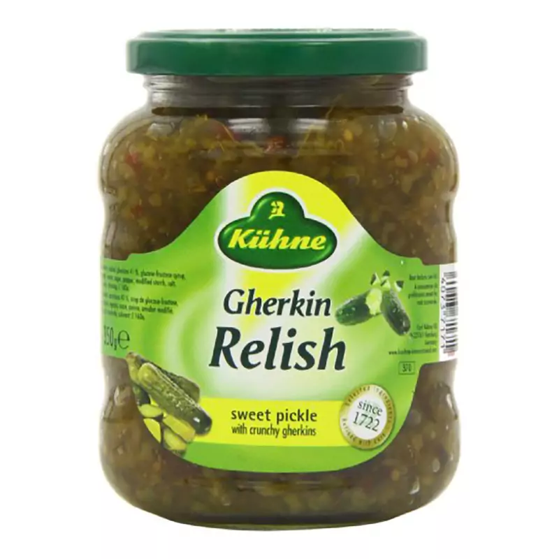 Kuhne - Gherkin Relish Sweet Pickle (350G)