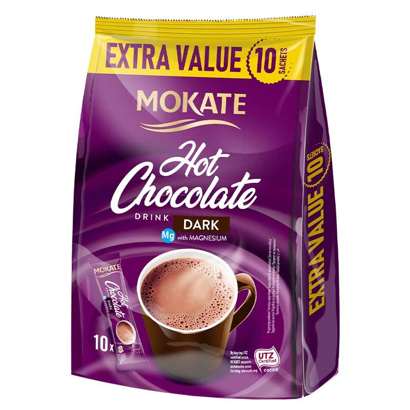 Mokate Hot Chocolate Dark (180GRAMS) - Best Before