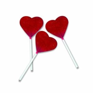 Rock Candy - Heart Lolly (60G)