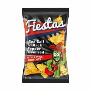Fiestas - Sea Salt Black Pepper (150G)
