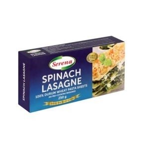 Serena - Spinash Lasagne Sheets (250G)