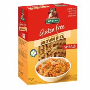 San Remo - Gluten Free Brown Rice Spirals (250G)