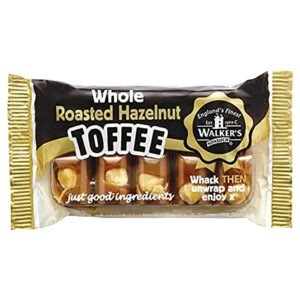 Walkers Toffee- Roasted Hazelnut (100G)