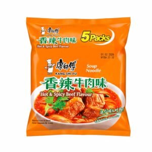 Kang Shi Fu Noodle Hot Spicy Beef (5PK)