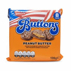Keenans Buttons Peanut Butter (128G)