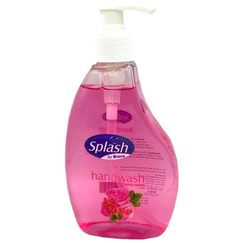 Splash Hand Wash Rose (350ML) - Best Before