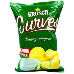 Krunch Curves - Creamy Jalapeno (125G)