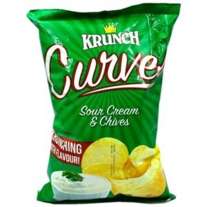 Krunch Curves - Sour Cream & Chives (125G)