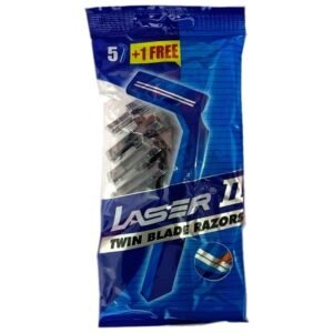 Laser 2  - Twin Blade Disposable Razors (6PC)