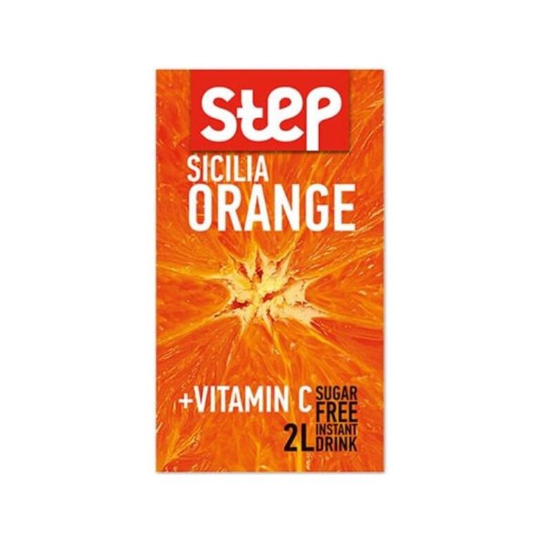 Step Instant Drink Mix - Sicilia Orange (9G) - Best Before