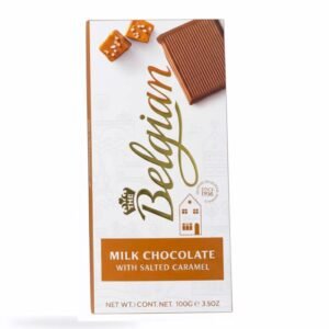 Belgian Chocolate - Milk Chocolate Salted Caramel (100G)
