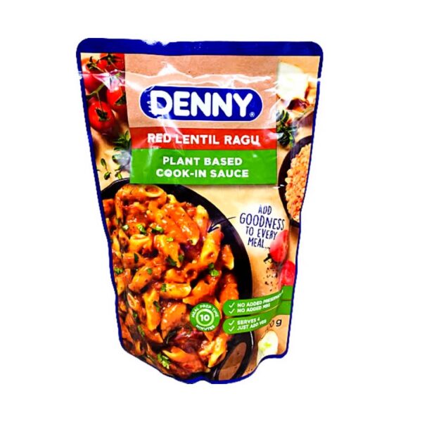 Denny - Red Lentil Ragu Cook In Sauce - Plant Based (400G)