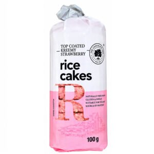 The Chocolate Tree - Strawberry Coated Rice Cakes (100G)