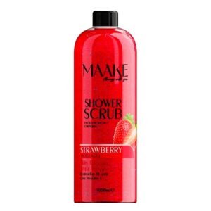 Maake - Shower Scrub Strawberry (1L)