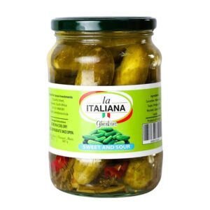 La Italiana - Gherkins Sweet & Sour (680G)