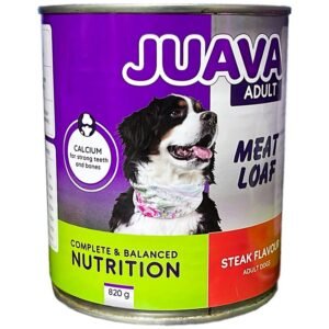 Juava - Adult Meat Loaf - Steak Flavour (820G)