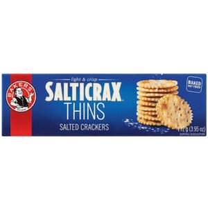 Bakers Salticrax Thins Salted (112G)