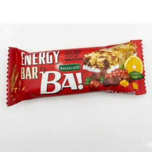 Ba! Energy Bar Cranberry Orange (40G)