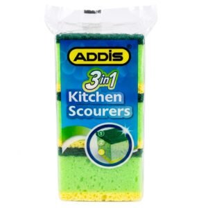 Addis - 3 In 1 Kitchen Scourers (3PK)