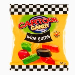 Cartoon Candy - Wine Gums (50G)
