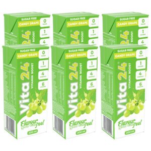 Vita 24 Tetra  Candy Grape (6X200ML)
