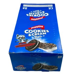 Poppins Bar Cookies & Cream (24x18G)