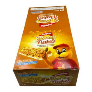 Poppins Bar Honey Flakes (24x18G)