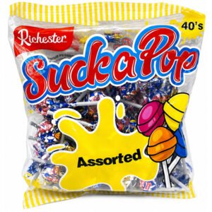 Suck-A-Pop Assorted (40PC)