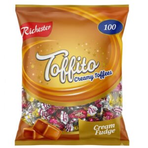 Toffito - Cream Fudge Toffees (100PC)
