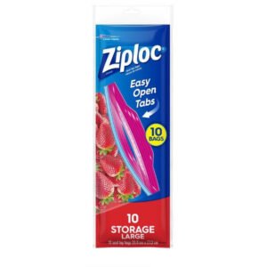 Ziploc - Storage Large Bags (10PC)