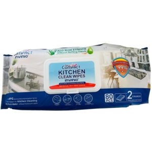 Compact Aloe Kitchen Wipes (80PC)
