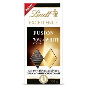 Lindt Fusion Dark & White Chocolate (100G)