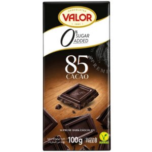 Valor 85% Dark Sugar Free (100G)